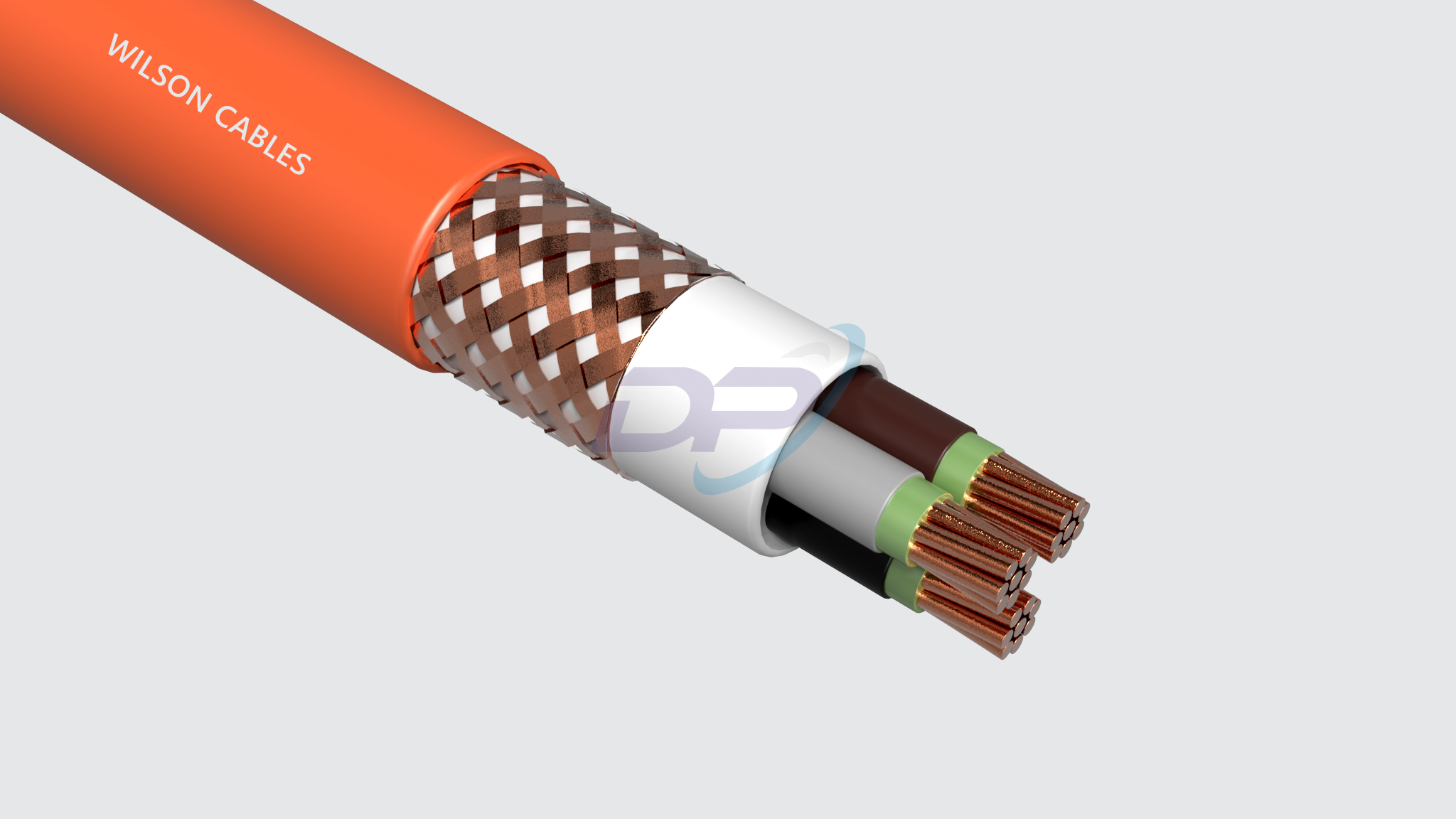 Phân phối cáp FR-200Q-M (SST) / FR-200C-M (SST) Fire Resistant Shipboard Braided Power Cables giá tốt nhất