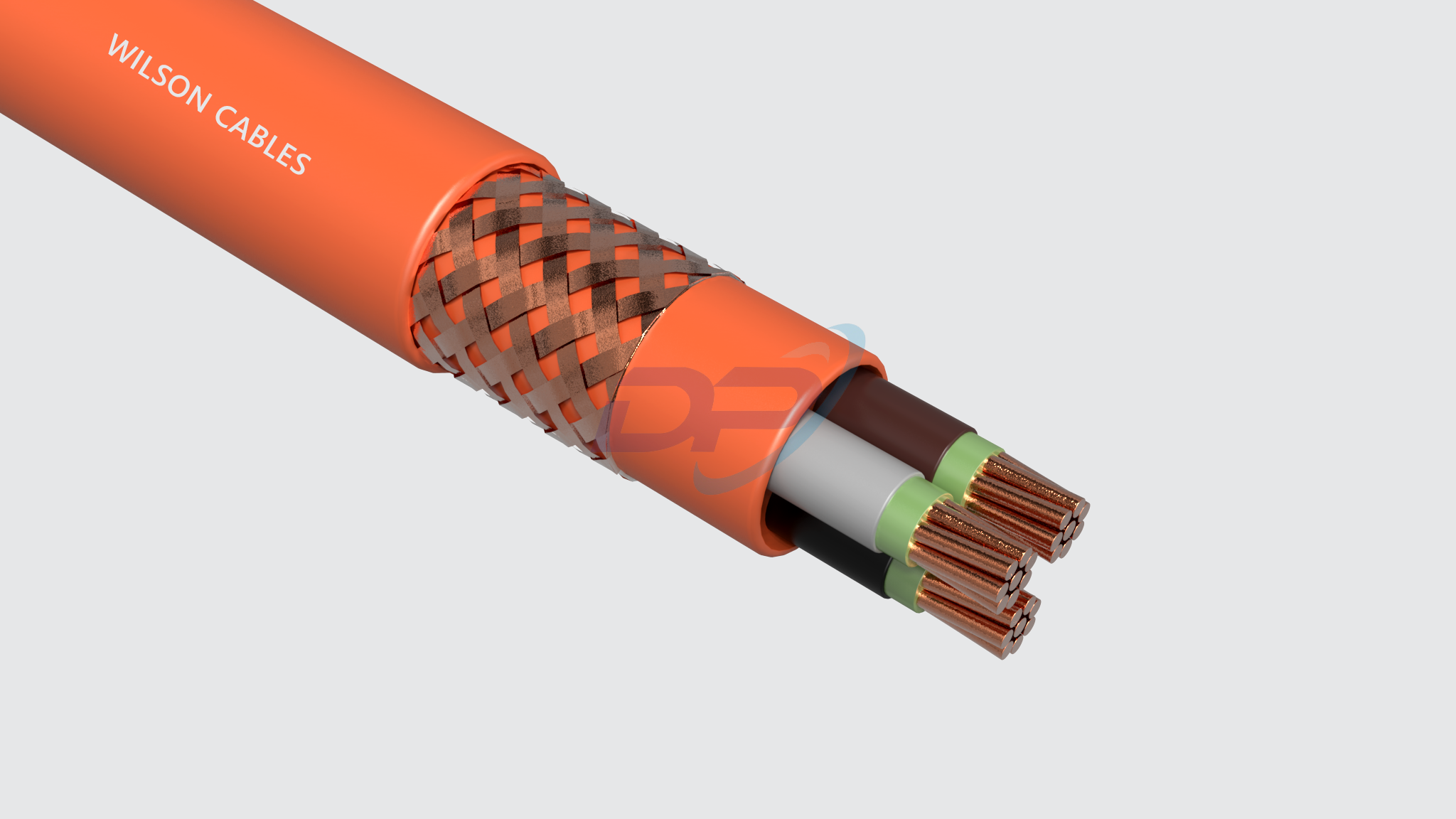 Phân phối cáp FR-200Q-M / FR-200C-M Fire Resistant Shipboard Braided Power Cables giá tốt nhất
