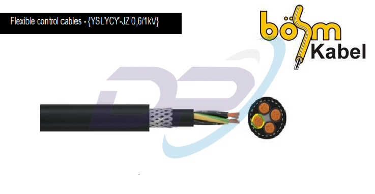 Cáp BOHM KABEL YSLYCY 0,6/1 kV (EMC-type) |  Chính Hãng – Chống Nhiễu – Giá Tốt Nhất